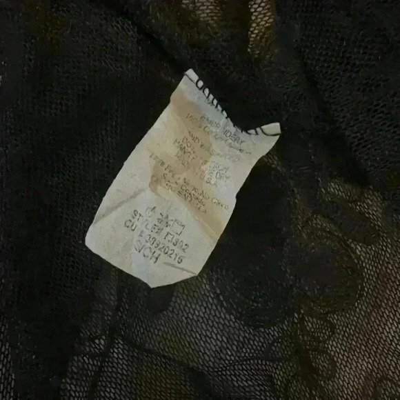 Illa Illa Sheer Top or Dress. Vintage and sheek! Small. - Picture 3 of 3